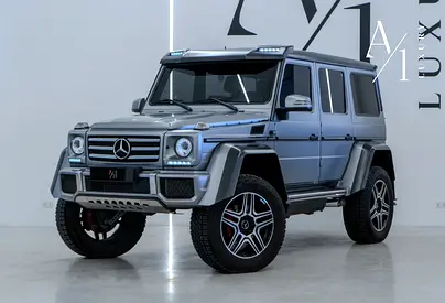 2017 Mercedes G500 4x4, Full Service History, Excellent Condition, Carbon Fibre Accents, GCC Spec