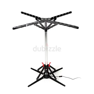 Rotary electric clothes dryer