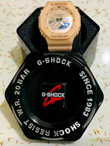 Stylish G-Shock Watch in Sand Color