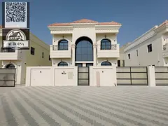 🏡 Villa for sale – Al Helio 2, Ajman | 5 bedrooms, swimming pool, majlis, 2 living rooms, maid&