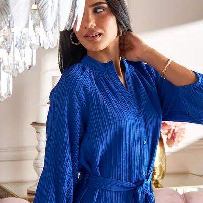 Maxfashion Blue long dress