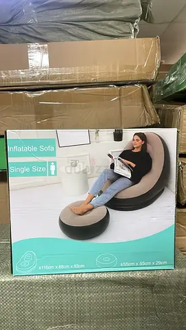 Comfortable Inflatable Sofa with Ottoman