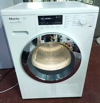 Miele Steam Finish TKG840wp 8kg Dryer.