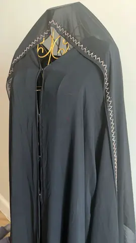 Double chiffon abaya Wish shilah size L/XL