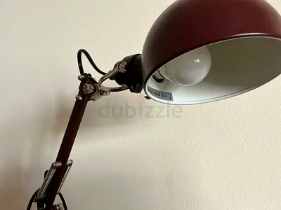 Vintage Desk Lamp with Adjustable Arm