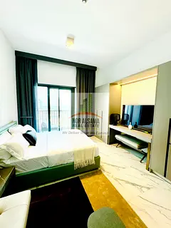 Fully Furnished Studio Apartment in Meydan City- Your New Stylish Living Space"