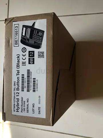 NEC (BE116513) HYBRID 12 BUTTON TELEPHONE BLACK.