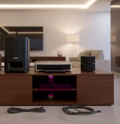 Bose PS3-2-1 III Powered Speaker System.