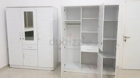 Elegant White Wardrobe with a lot of  Storage