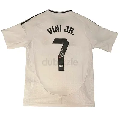 Authentic Vinicius Jr. Signed Football Jersey