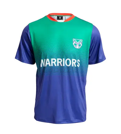 BrandNew- Warriors New Zealand Warriors 2026 Season - Bleacher Mens Tech Tee- Size XLarge- Branded