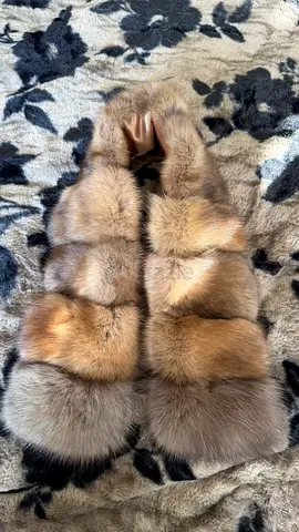 Russian Sable fur scarf authentic sable premium quality