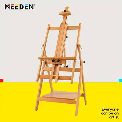 1200 Wooden Art Easel with Canvas now at 650