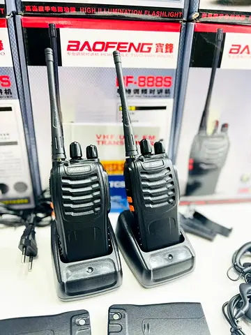 Walkie talkie pair