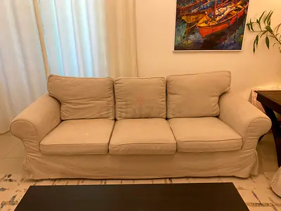 Cozy 3-2-2 Seater Sofa in Neutral Beige