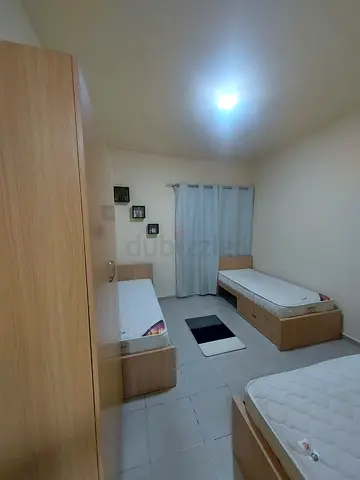 Single Wooden Bed @Shabia,Musaffah
