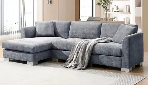 B4and new 4 seater L shape  sofa available
