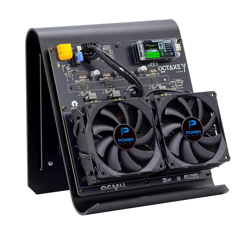 NerdOctaxe Gamma 9.6 TH/s Bitcoin BTC Miner