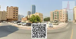 Land in Al Nakheel, residential/commercial, ground floor + 6 floors, area 8800 sq ft, corner plot on