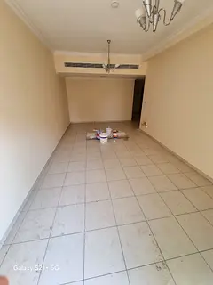 For annual rent in Sharjah, Al Khan area: two rooms, a living room, a bathroom, and a balcony. Excel