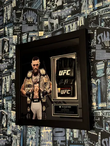 CONOR MCGREGOR SIGNED UFC REPLICA GLOVES