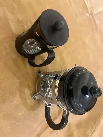Bodum French press coffee