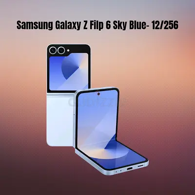 Samsung Galaxy Z Flip 6 - Sky Blue (12GB/256GB) free shipping