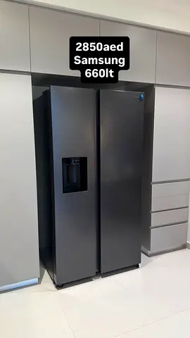 Samsung latest model Refrigerator double door no scratches free delivery with warranty
