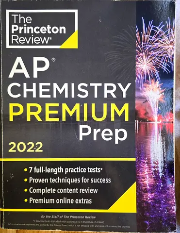 Princeton AP Chemistry Premium Prep    2022