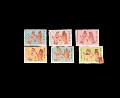 Unique Vintage Hand Stamps Collection