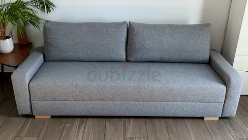 IKEA GRÄLVIKEN  Gray Sofa - Bed in Excellent Condition