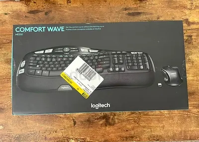 Logitech MK550 Wireless Wave K350 Keyboard and MK510 Laser Mouse Combo