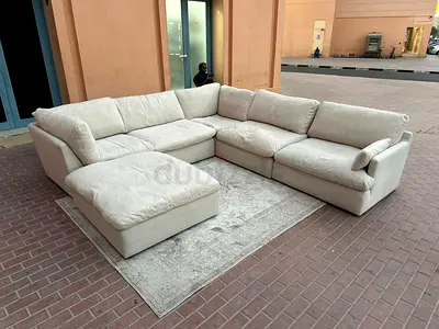 Modular feather 🪶 filled sofa