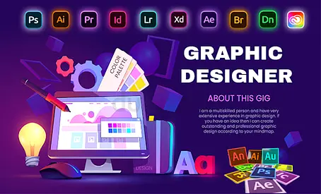 I will create any kind of graphic designs You Need.