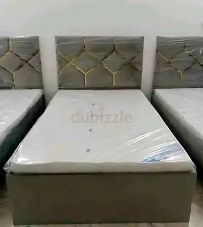 120x190cm double size bed with mattress.  Same day delivery available