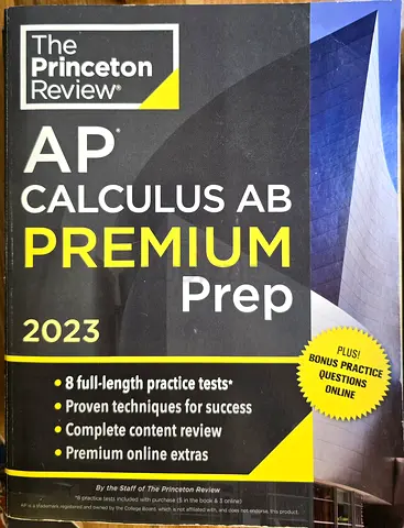 The Princeton Review AP Calculus AB Premium Prep 2023