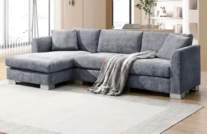 New luxury 4 seater L shape sofa