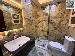 Luxury villa for sale in Al Rawdah – 5 master bedrooms, prime location opposite a mosque, 4000 sq 