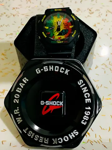 Colorful G-Shock Watch with Original Case