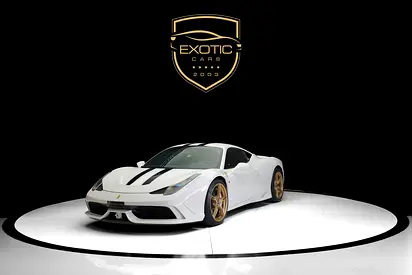 458 SPECIALE | JUST SERVICED BY AL TAYER | ORIGINAL STRIPE | ALCANTARA INTERIOR