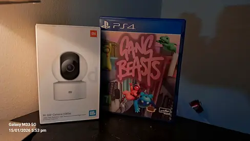 Mi 360 camera (1080p) and gang beasts ps4