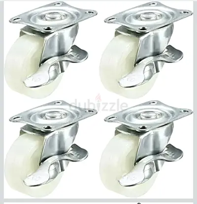Heavy-Duty Swivel Casters Set of 4 -1.5inch