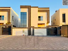 Villa for sale in Al Zahia | 5 master bedrooms + living room + hall + modern kitchen + maid's ro