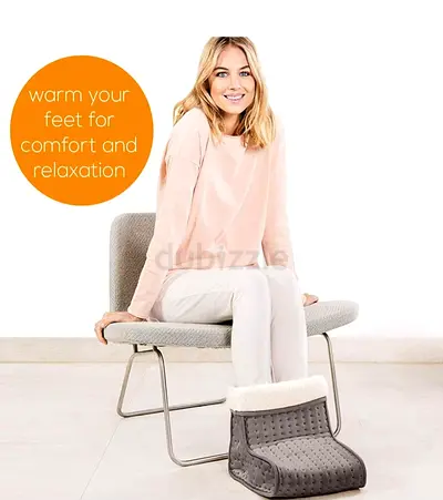 Beurer FW 20 Cosy Foot Warmer, Electric Foot Heater with 3 Temperature Levels and Automatic