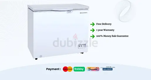 Brand New Chest Freezer 250L with Warranty