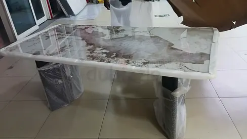 Elegant Marble Dining Table