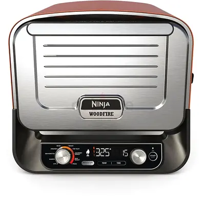 Ninja Woodfire 8-in-1 Electric Outdoor Pizza Oven, Rotisserie  Smoker BBQ with Grate