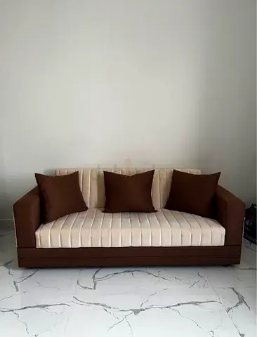 Comfortable and Stylish Two-Tone Sofa-bed