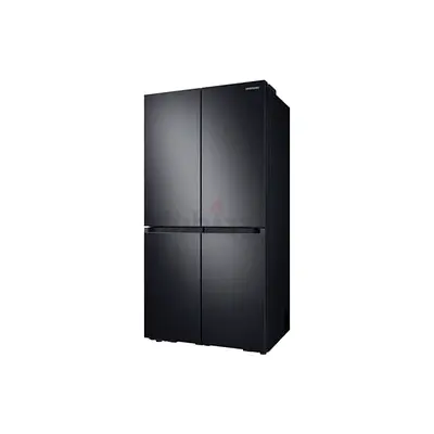 Stylish Samsung Refrigerator in Blackamsung French Door Refrigerator 681 Litres RF65A90TEB1/AE