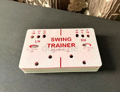Golf Swing Trainer alternative to BlueBrick - use with alignment sticks